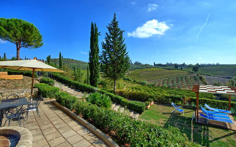 Casa Rossa: Sky, Plant, Cloud, Tree, Natural Landscape, Land Lot, Residential Area, Leisure, Grass, Real Estate