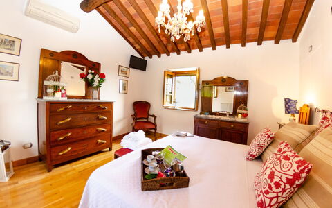 Alla Piazzetta: Room, Property, Bedroom, Furniture, Interior Design, Bed, House, Building, Real Estate, Ceiling