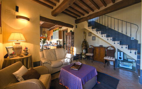 Appartamento Il Nido Di Giulia: Room, Property, Building, Interior Design, Living Room, House, Real Estate, Furniture, Home, Architecture