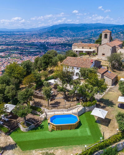Villa Del Santo Bastiano: Aerial Photography, Bird'S-Eye View, Property, Estate, Town, Real Estate, Building, Mountain Village, Tourism, Photography