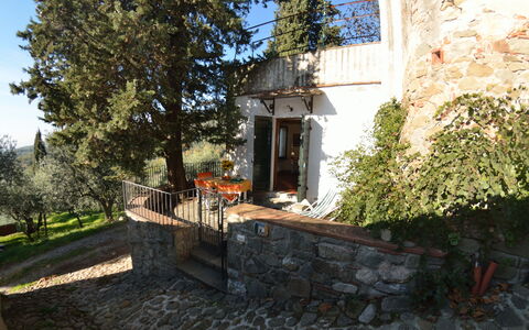 La Cipressa: Property, House, Building, Cottage, Real Estate, Tree, Estate, Architecture, Home, Villa