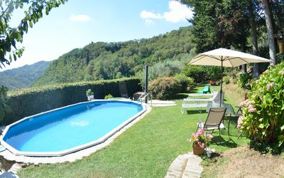 Il Nido: Swimming Pool, Property, Real Estate, House, Leisure, Backyard, Resort, Grass, Building, Villa