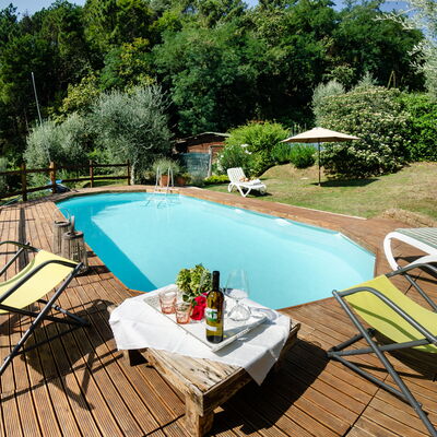 Podere L'istrice: Swimming Pool, Property, Leisure, Backyard, Real Estate, House, Vacation, Resort, Home, Sunlounger