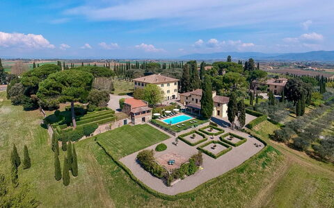 Luna Di Cortona: Garden, Villa, Hedge