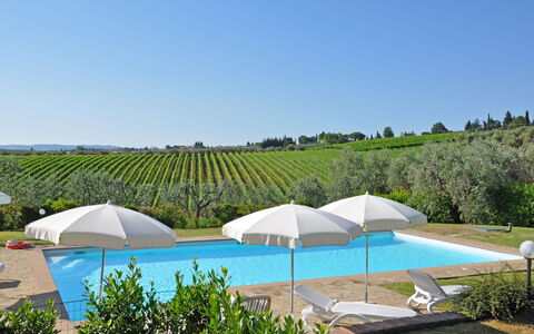 I Glicini: Swimming Pool, Property, Resort, Real Estate, Vacation, Leisure, House, Building, Villa, Grass