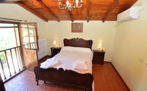 Agli Olivi: Bedroom, Room, Furniture, Bed, Property, Ceiling, Bed Sheet, Bed Frame, Building, Interior Design