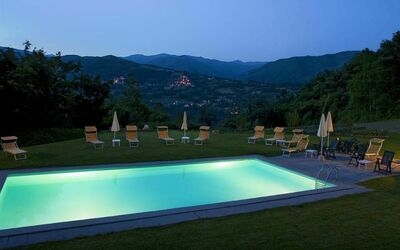 Al Sambuco: Swimming Pool, Property, Lighting, Grass, Leisure, Resort, Tree, Villa, Real Estate, Estate