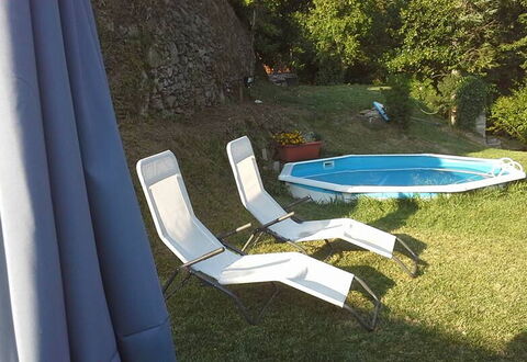 Emilia: Plant, Water, Outdoor Furniture, Shade, Swimming Pool, Grass, Leisure, Tree, Rectangle, Landscape