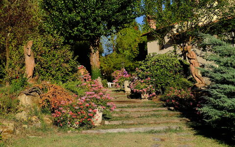 Agriturismo Girasole: Garden, Vegetation, Tree, Botanical Garden, Leaf, Shrub, Botany, Grass, Plant, Biome