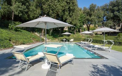 Il Marchese Di Ronta: Swimming Pool, Property, Resort, Real Estate, Leisure, Sunlounger, Shade, Umbrella, Vacation, House