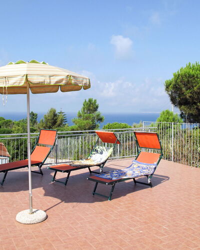 Capoliveri 671: Property, Real Estate, Resort, House, Furniture, Shade, Building, Vacation, Deck, Leisure