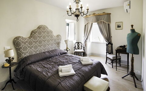 Casa Caterina: Bedroom, Room, Furniture, Property, Bed, Interior Design, Bed Frame, Bed Sheet, Bedding, Wall