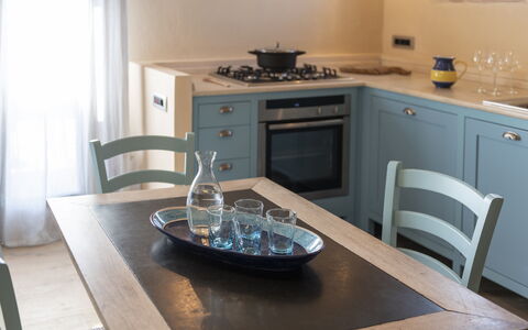 Sequerciani: Countertop, Property, Room, Furniture, Kitchen, Interior Design, Table, Cabinetry, Floor, House