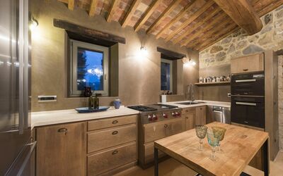 Corbezzolo: Countertop, Room, Property, Furniture, Cabinetry, Ceiling, Interior Design, Building, Kitchen, Sink