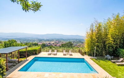Reggello 867: Swimming Pool, Blue, Resort, Eco Hotel, Garden, Shade, Leisure, Outdoor Furniture, Landscaping, Water Feature