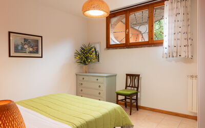 Begonia - Pool View Ground Floor: Furniture, Interior Design, Bed, Bedroom, Wood, Floor, Ceiling, Room, Flooring, Lighting