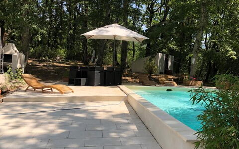 Villa La Casa Bianca: Plant, Property, Swimming Pool, Shade, Water, Tree, Outdoor Furniture, Umbrella, Leisure, Arecales