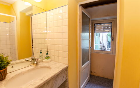 Angelina: Bathroom, Room, Property, Building, Interior Design, Real Estate, Yellow, Tile, Architecture, House