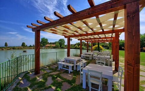 La Rimessa: Pergola, Property, Building, Real Estate, House, Patio, Porch, Outdoor Structure, Home, Shade