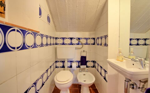 Casa Fioraie: Bathroom, Property, Room, Interior Design, Toilet, Building, Architecture, House, Plumbing Fixture, Real Estate