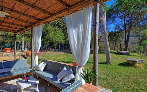 Casa Fioraie: Property, Real Estate, Room, House, Building, Home, Tree, Porch, Cottage, Patio