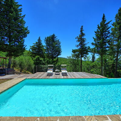 Casa Fioraie: Swimming Pool, Property, Natural Landscape, Leisure, Real Estate, Estate, House, Grass, Vacation, Tree