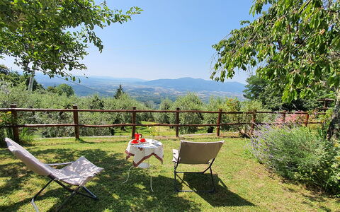 La Casa Del Sole: Plant, Sky, Plant Community, Leaf, Natural Landscape, Tree, Chair, Outdoor Furniture, Land Lot, Shade