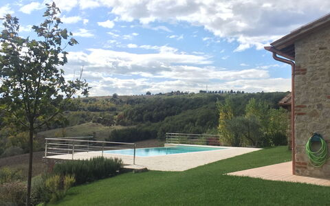 Casale De Conti: Property, Grass, Land Lot, Natural Landscape, Lawn, Sport Venue, Sky, House, Real Estate, Home