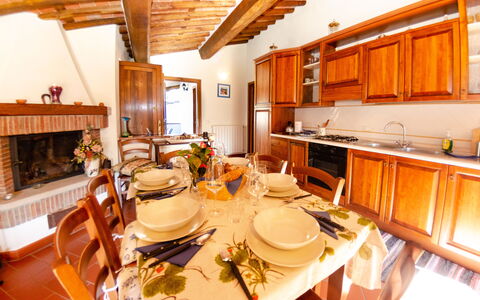 Orto Degli Olivi Proprietà: Property, Room, Building, Furniture, Kitchen, Interior Design, Real Estate, House, Countertop, Home