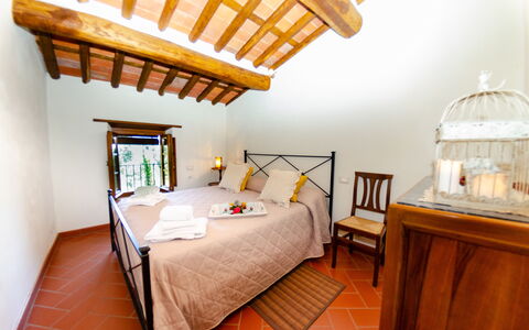 Orto Degli Olivi Proprietà: Bedroom, Room, Furniture, Bed, Property, Ceiling, Interior Design, Building, Bed Sheet, Bedding