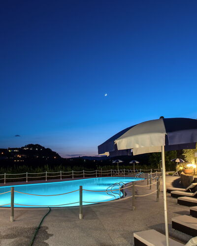 Villa Alfresco: Water, Sky, Plant, Swimming Pool, Building, Azure, Shade, Tree, Outdoor Furniture, Body Of Water