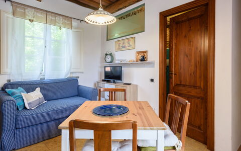 Villa Lorenzana: Furniture, Property, Couch, Table, Azure, Wood, Lighting, Interior Design, Living Room, Floor