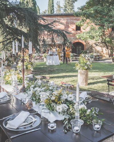 Castelletto Weddings And Events: Plant, Table, Property, Furniture, Tableware, Botany, Chair, Tree, Building, Lighting