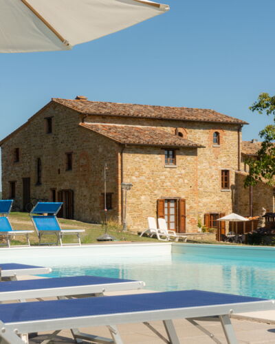 Villa Lugnano: Sky, Property, Water, Plant, Building, Swimming Pool, Azure, Shade, Tree, Outdoor Furniture