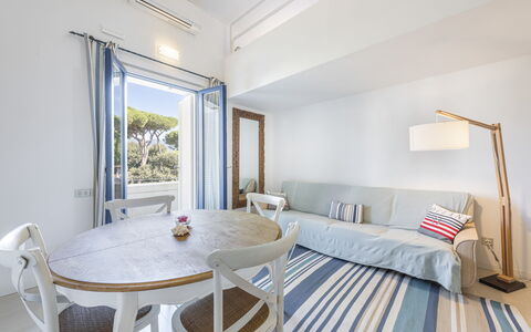 Residenza Morin: Furniture, Table, Property, Azure, Building, Window, Wood, Textile, Chair