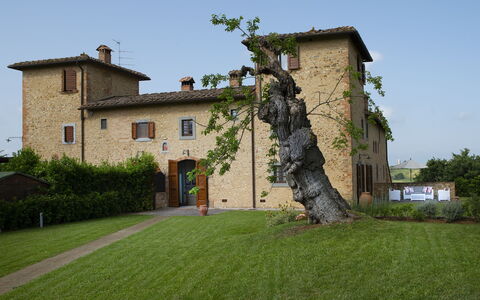 Villa Pianora: Sky, Plant, Property, Building, Window, Tree, Land Lot, Grass, House, Facade