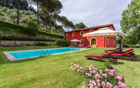 Villa Guasperini: Plant, Sky, Flower, Cloud, Tree, Building, Land Lot, Grass, Natural Landscape, Landscape