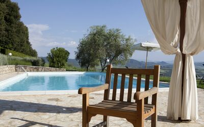 Chianti Resort: Sky, Water, Furniture, Property, Plant, Swimming Pool, Azure, Shade, Outdoor Furniture, Table