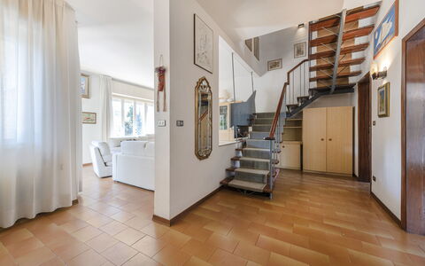 Casa Lelia: Picture Frame, Wood, Stairs, Building, Hall, Door, Interior Design, Flooring, Floor