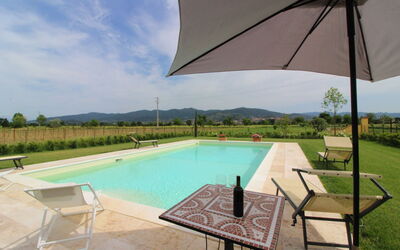 Casa Angela: Water, Sky, Property, Plant, Swimming Pool, Building, Cloud, Azure, Umbrella, Shade