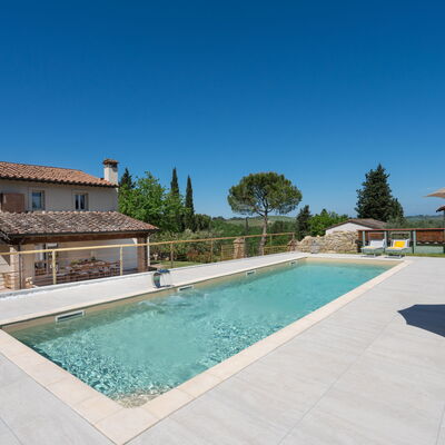 Villa Noemi: Water, Sky, Property, Building, Swimming Pool, Azure, Plant, Window, Tree, Leisure
