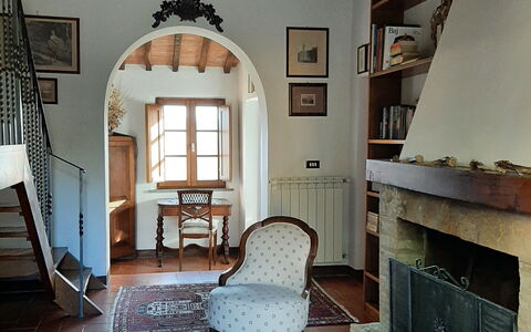 Casa Mulinello: Property, Furniture, Building, Wood, Window, Interior Design, Floor, Flooring, House, Brick