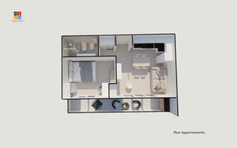 Florence Suite Apartment: Living Room