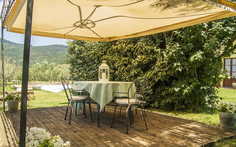 Orangerie Degli Ulivi: Plant, Property, Furniture, Table, Shade, Chair, Lighting, Interior Design, Outdoor Furniture, Outdoor Table