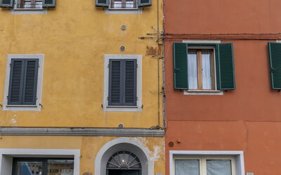 Il Borgo Apartment: Window, Building, Door, Neighbourhood, Wall, Material Property, Residential Area, Facade, Urban Design