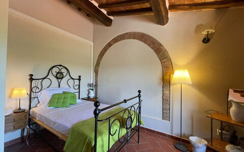 Podere La Sterza: Property, Furniture, Building, Light, Comfort, Architecture, Bed Frame, Wood, Interior Design, Floor