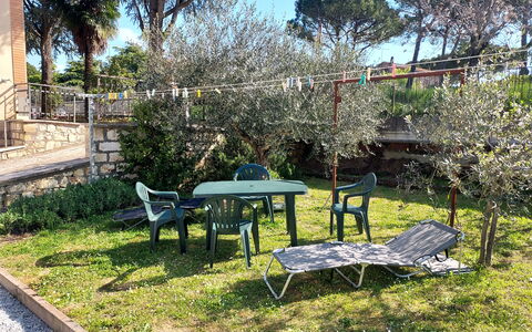 Casa Della Selce: Plant, Furniture, Table, Sky, Chair, Outdoor Table, Tree, Outdoor Furniture, Shade, Leisure