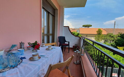 La Butterfly: Furniture, Property, Table, Plant, Sky, Building, Chair, Flowerpot, Tableware, Cloud