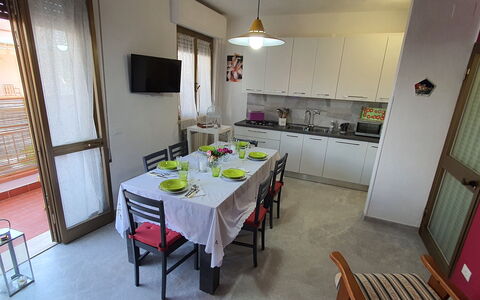 La Butterfly: Furniture, Countertop, Cabinetry, Table, Chair, Kitchen, Sink, Floor, Flooring, Real Estate