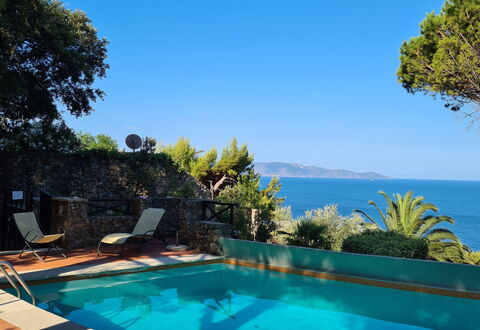 Argentarola House, Porto Santo Stefano, Seaview An: Blue, Water, Swimming Pool, Resort, Sea, Coastal And Oceanic Landforms, Eco Hotel, Ocean, Coast, Tropics